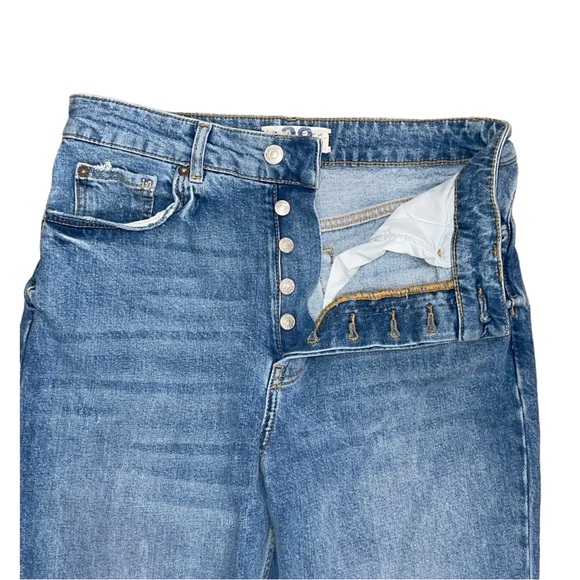 Free People We The Free High Rise Lightly Distressed Jeans Size 28 - Picture 2 of 5